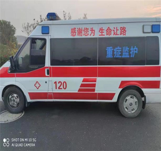 德昌救护车出租服务案例3